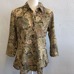 Chico’s Design Long sleeve blouse